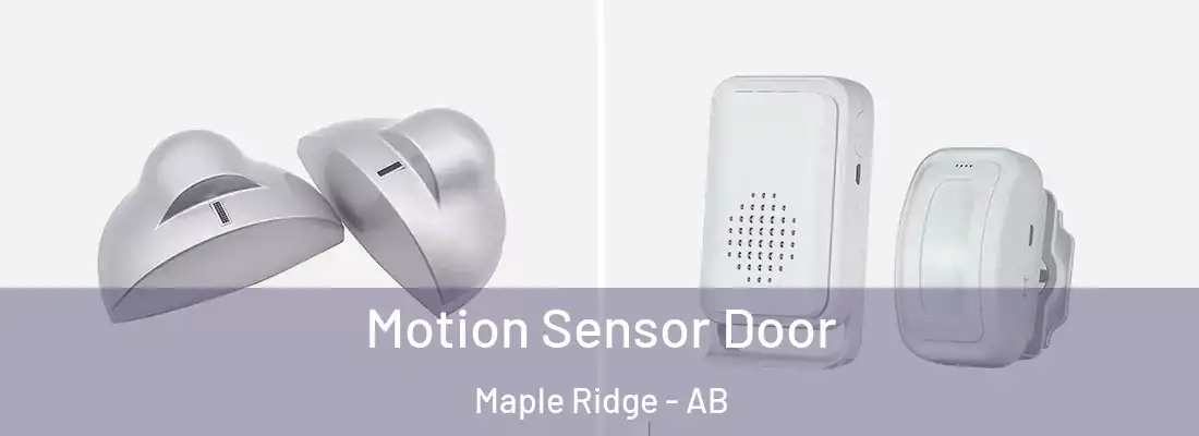  Motion Sensor Door Maple Ridge - AB