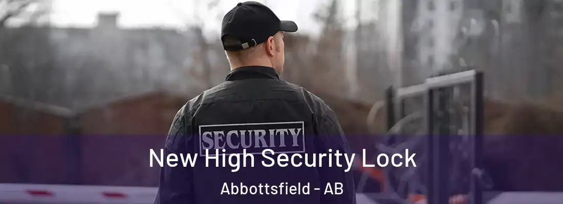  New High Security Lock Abbottsfield - AB