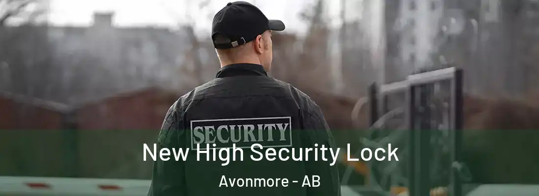  New High Security Lock Avonmore - AB
