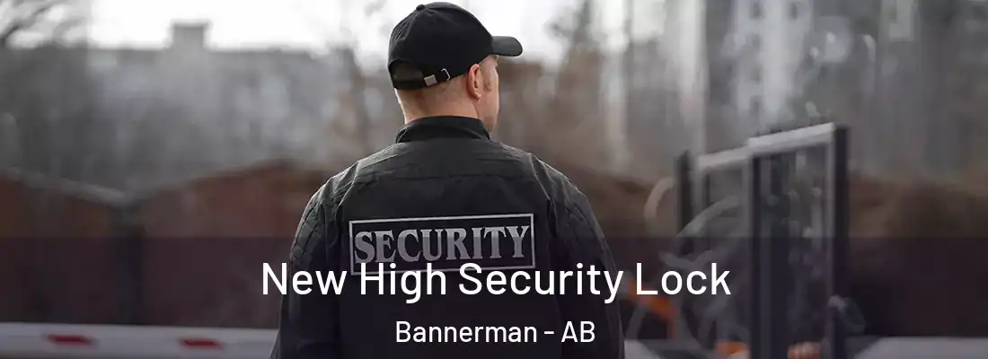 New High Security Lock Bannerman - AB