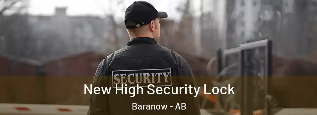  New High Security Lock Baranow - AB