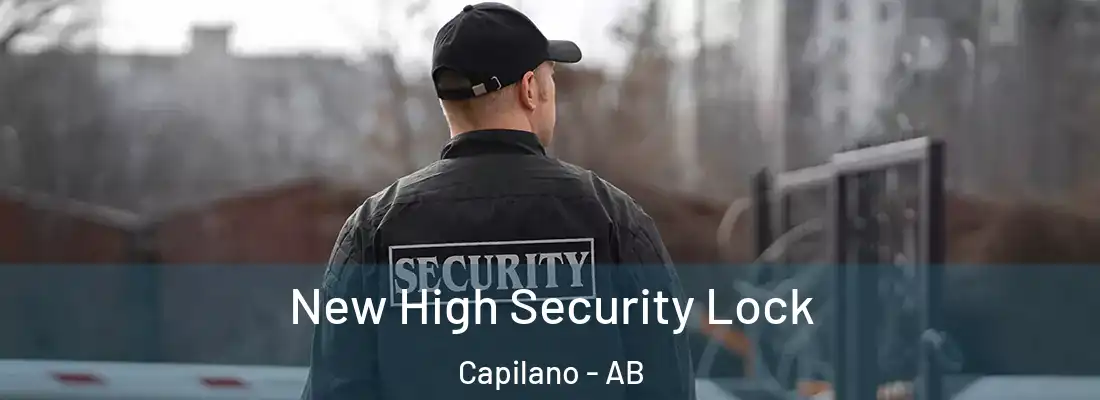  New High Security Lock Capilano - AB