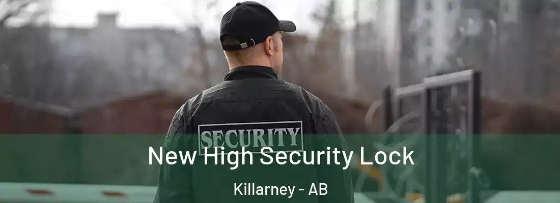  New High Security Lock Killarney - AB