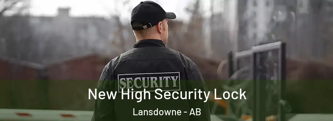  New High Security Lock Lansdowne - AB