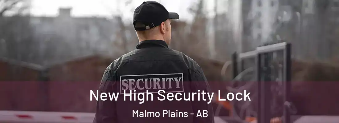  New High Security Lock Malmo Plains - AB