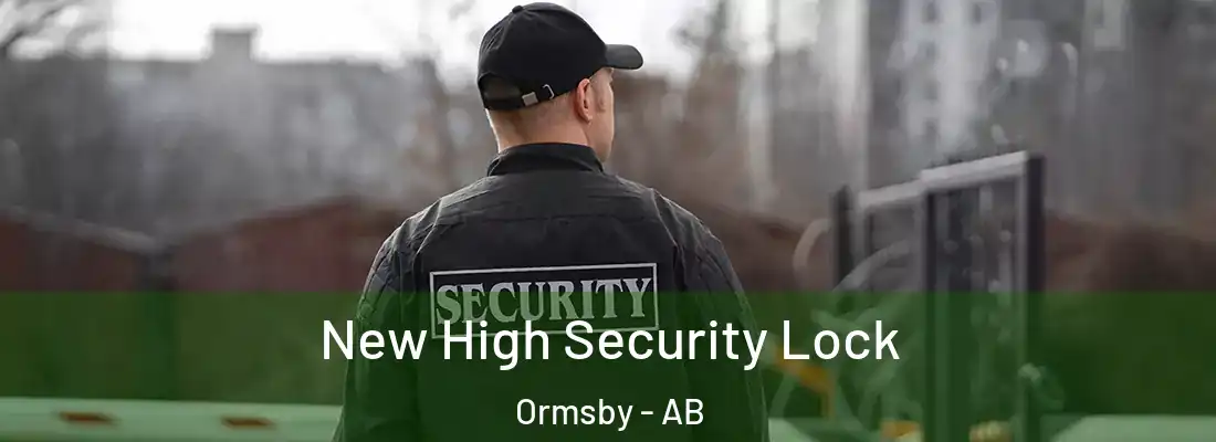  New High Security Lock Ormsby - AB