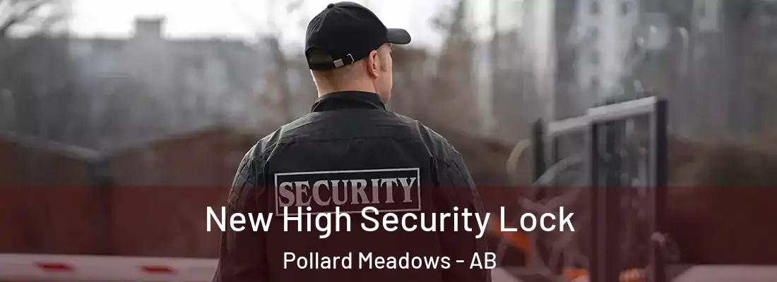  New High Security Lock Pollard Meadows - AB
