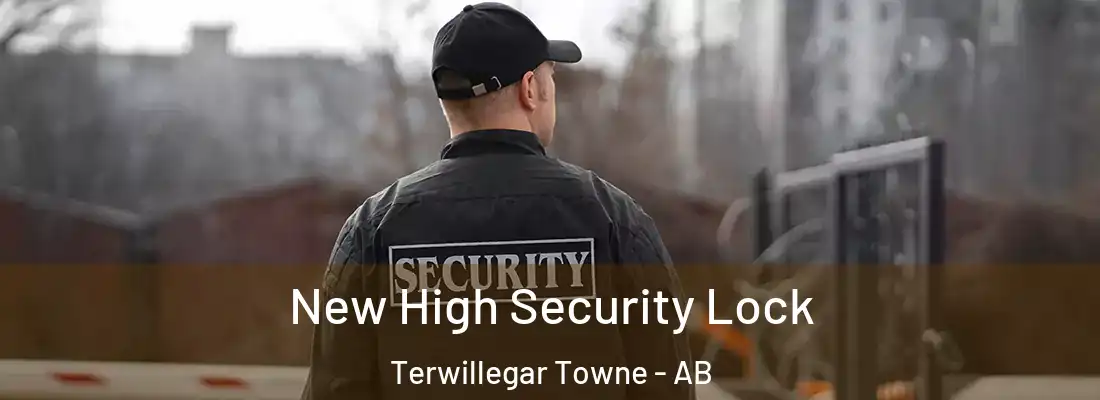  New High Security Lock Terwillegar Towne - AB