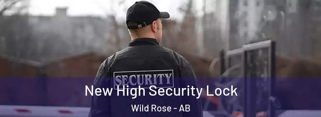  New High Security Lock Wild Rose - AB