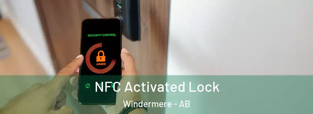  NFC Activated Lock Windermere - AB