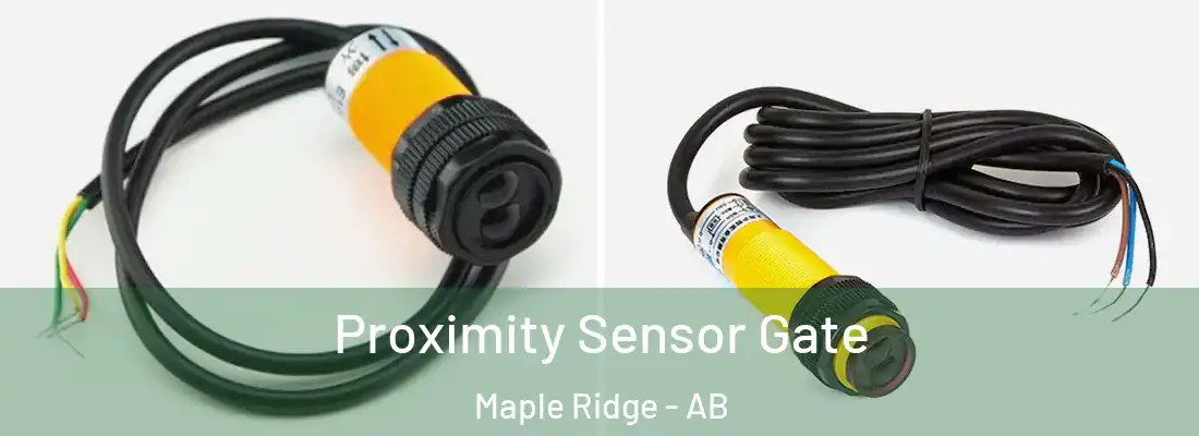  Proximity Sensor Gate Maple Ridge - AB