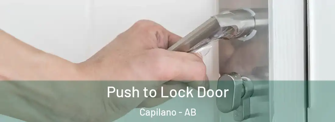  Push to Lock Door Capilano - AB