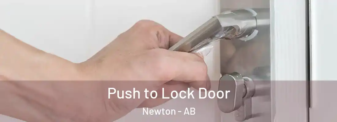  Push to Lock Door Newton - AB