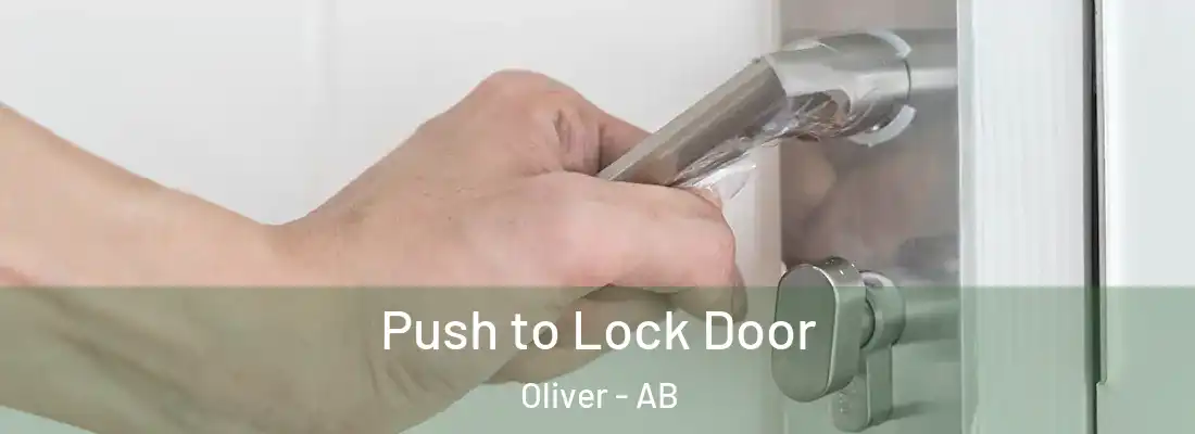  Push to Lock Door Oliver - AB