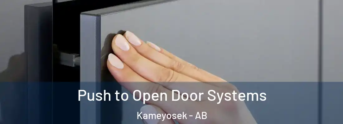  Push to Open Door Systems Kameyosek - AB