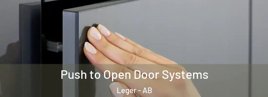  Push to Open Door Systems Leger - AB