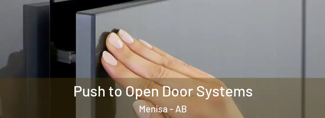  Push to Open Door Systems Menisa - AB