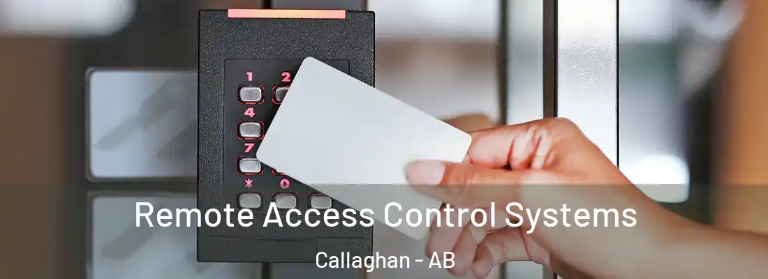  Remote Access Control Systems Callaghan - AB