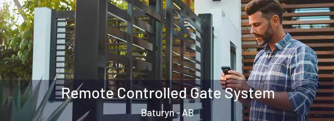  Remote Controlled Gate System Baturyn - AB