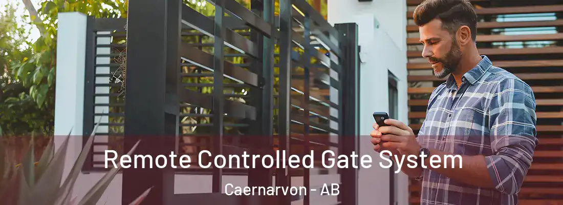  Remote Controlled Gate System Caernarvon - AB