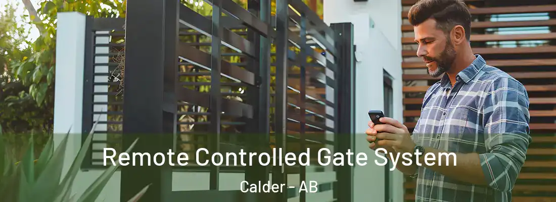  Remote Controlled Gate System Calder - AB