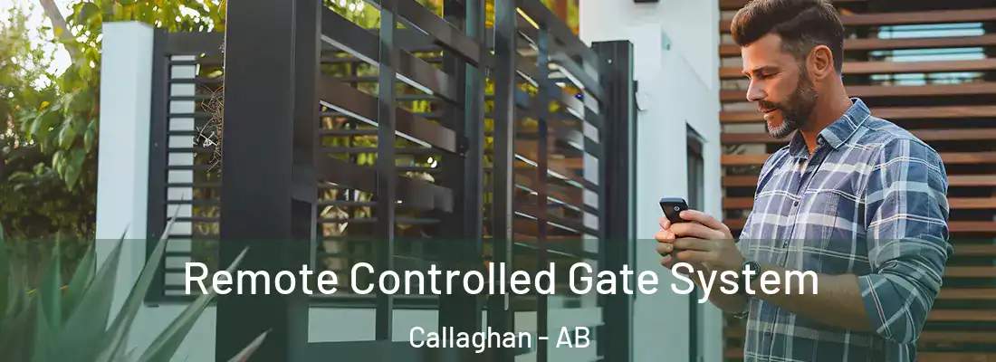  Remote Controlled Gate System Callaghan - AB