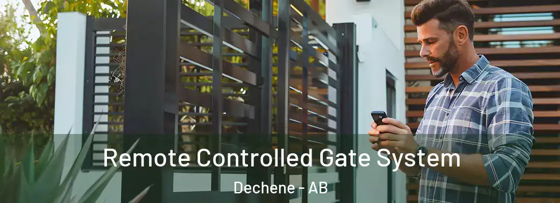  Remote Controlled Gate System Dechene - AB
