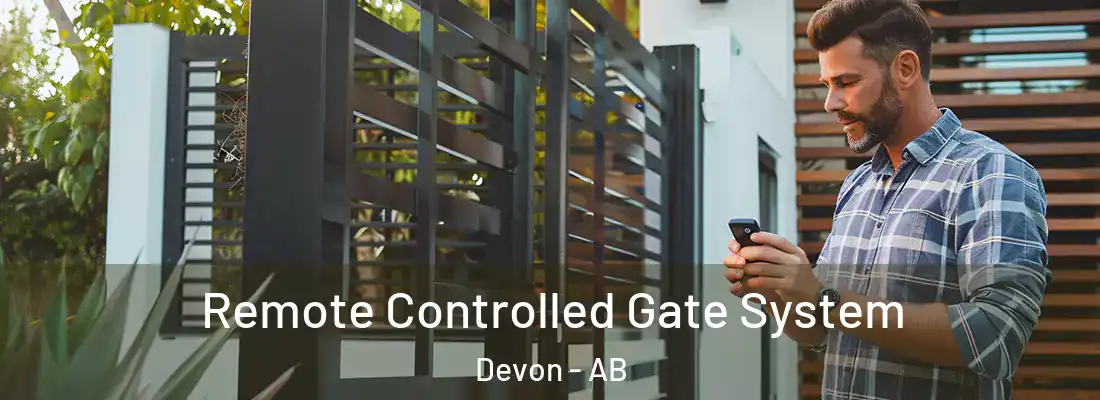  Remote Controlled Gate System Devon - AB