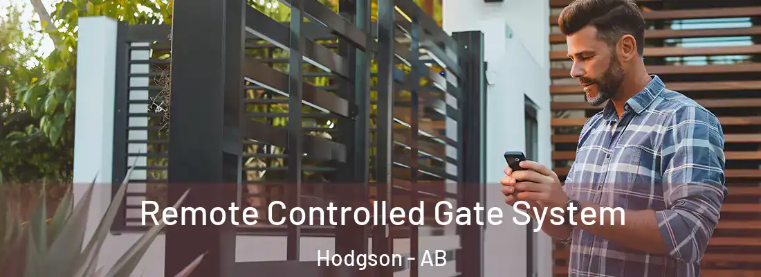  Remote Controlled Gate System Hodgson - AB