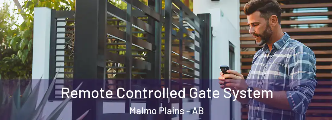  Remote Controlled Gate System Malmo Plains - AB
