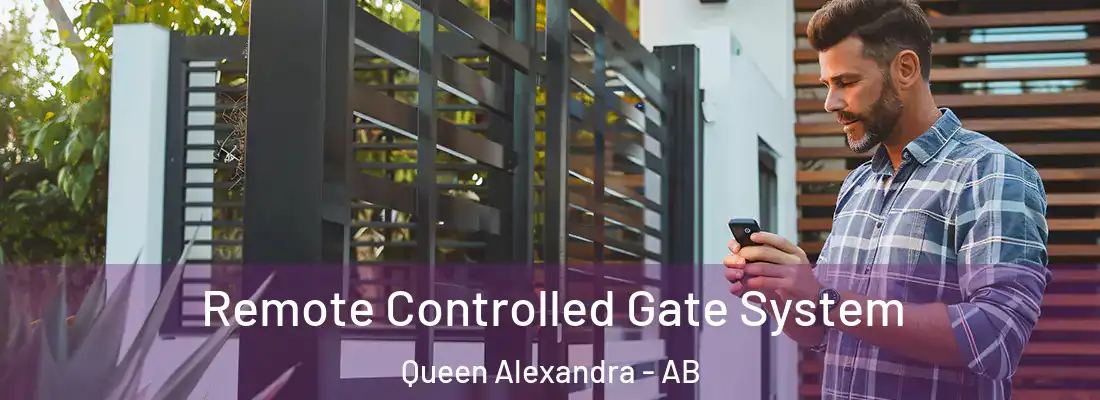  Remote Controlled Gate System Queen Alexandra - AB