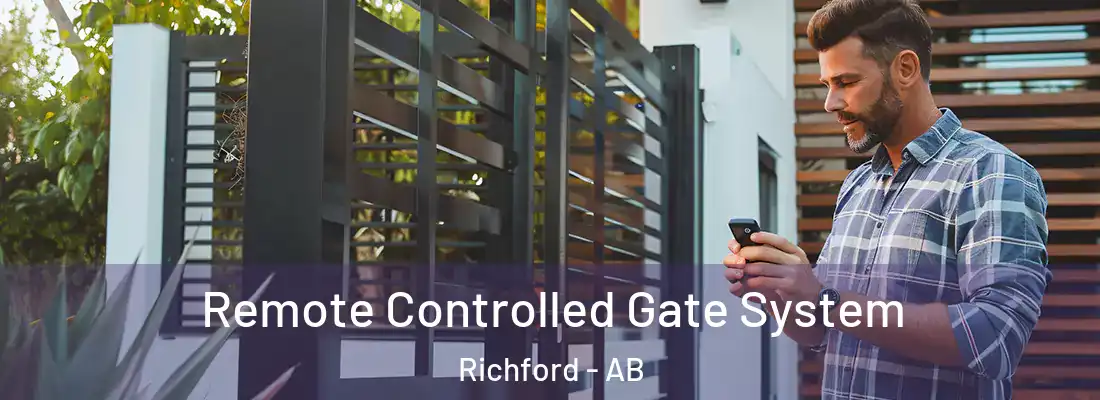 Remote Controlled Gate System Richford - AB