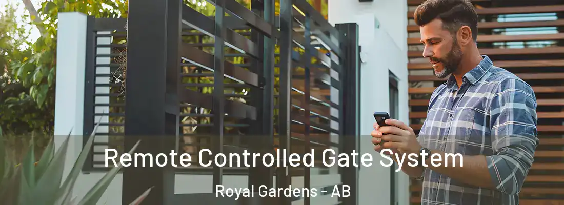  Remote Controlled Gate System Royal Gardens - AB