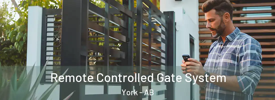 Remote Controlled Gate System York - AB