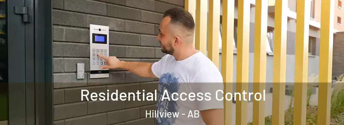  Residential Access Control Hillview - AB