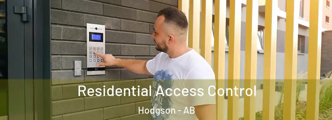 Residential Access Control Hodgson - AB