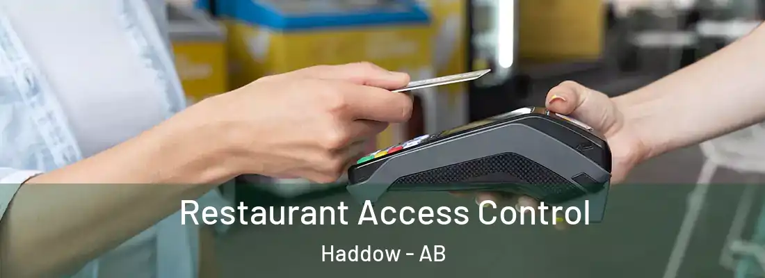  Restaurant Access Control Haddow - AB