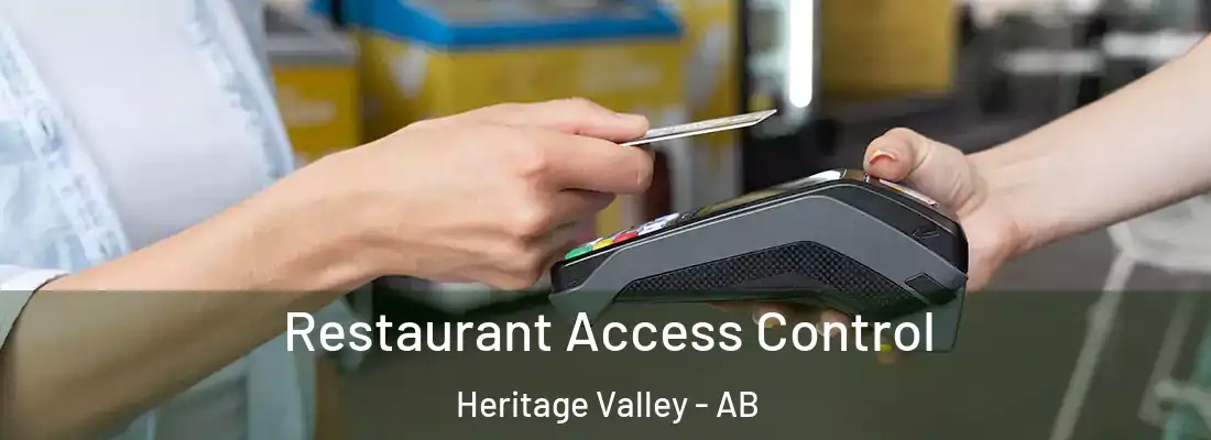  Restaurant Access Control Heritage Valley - AB