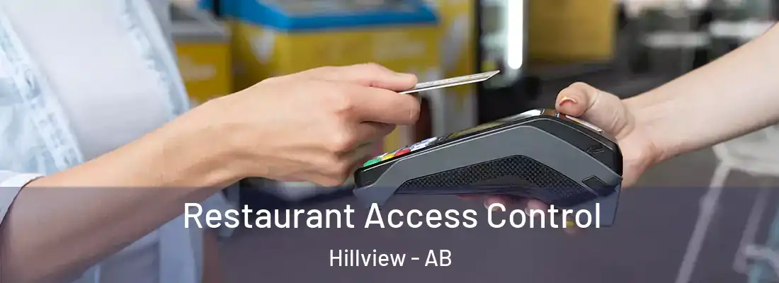  Restaurant Access Control Hillview - AB
