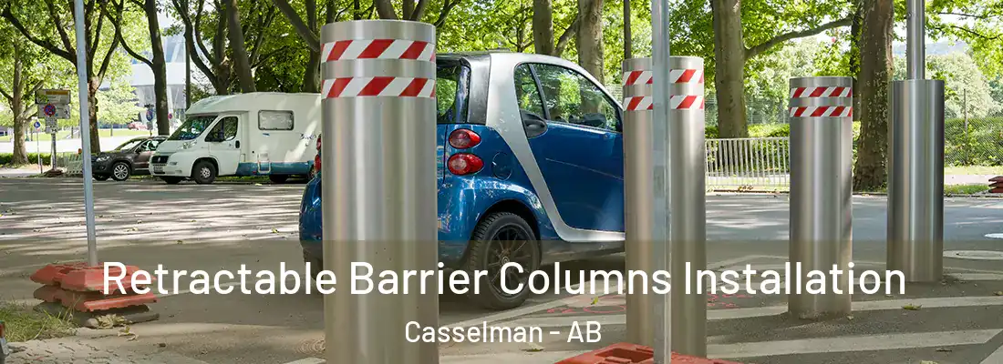  Retractable Barrier Columns Installation Casselman - AB