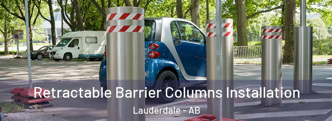  Retractable Barrier Columns Installation Lauderdale - AB