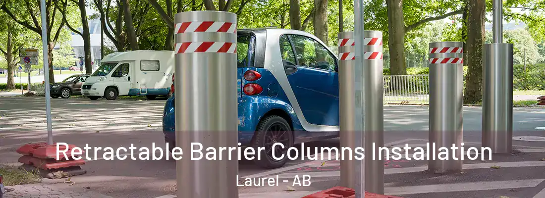  Retractable Barrier Columns Installation Laurel - AB