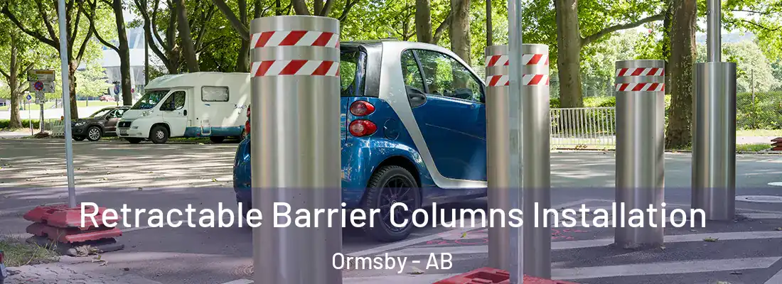  Retractable Barrier Columns Installation Ormsby - AB