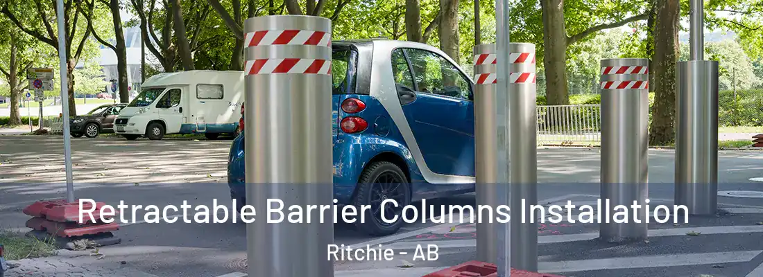  Retractable Barrier Columns Installation Ritchie - AB