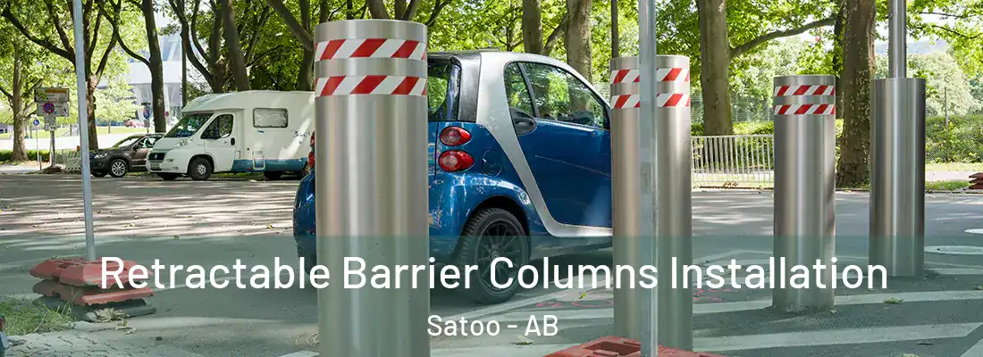  Retractable Barrier Columns Installation Satoo - AB