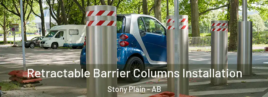  Retractable Barrier Columns Installation Stony Plain - AB