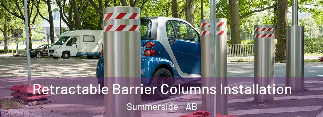  Retractable Barrier Columns Installation Summerside - AB