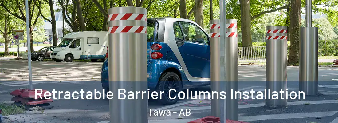  Retractable Barrier Columns Installation Tawa - AB