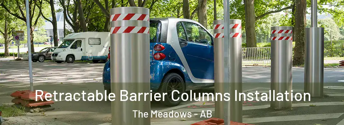  Retractable Barrier Columns Installation The Meadows - AB