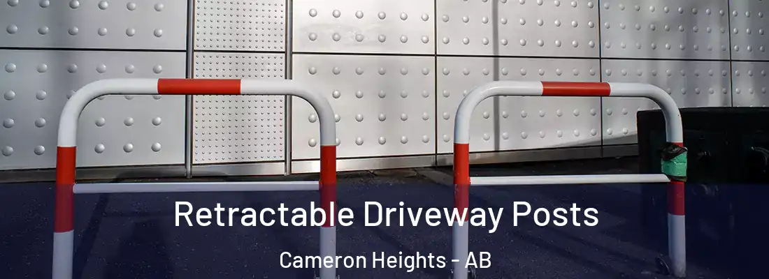 Retractable Driveway Posts Cameron Heights - AB